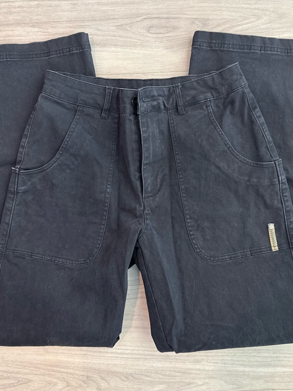 Black Backcountry Wide Leg Pants